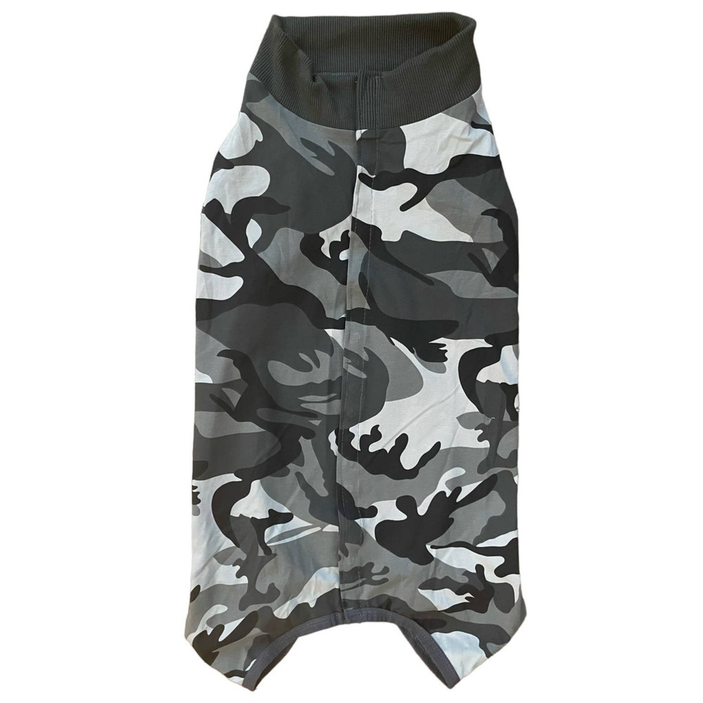 New NoBrand Military Black Gray Camouflage Dog Tank Size XL